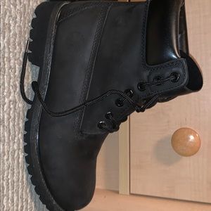 Black Timberland Boots